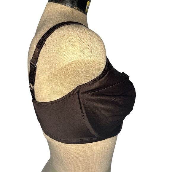 Bali Passion for Comfort Minimizer Underwire Bra, 36G - Warm Cocoa Intimates New - Picture 4 of 7